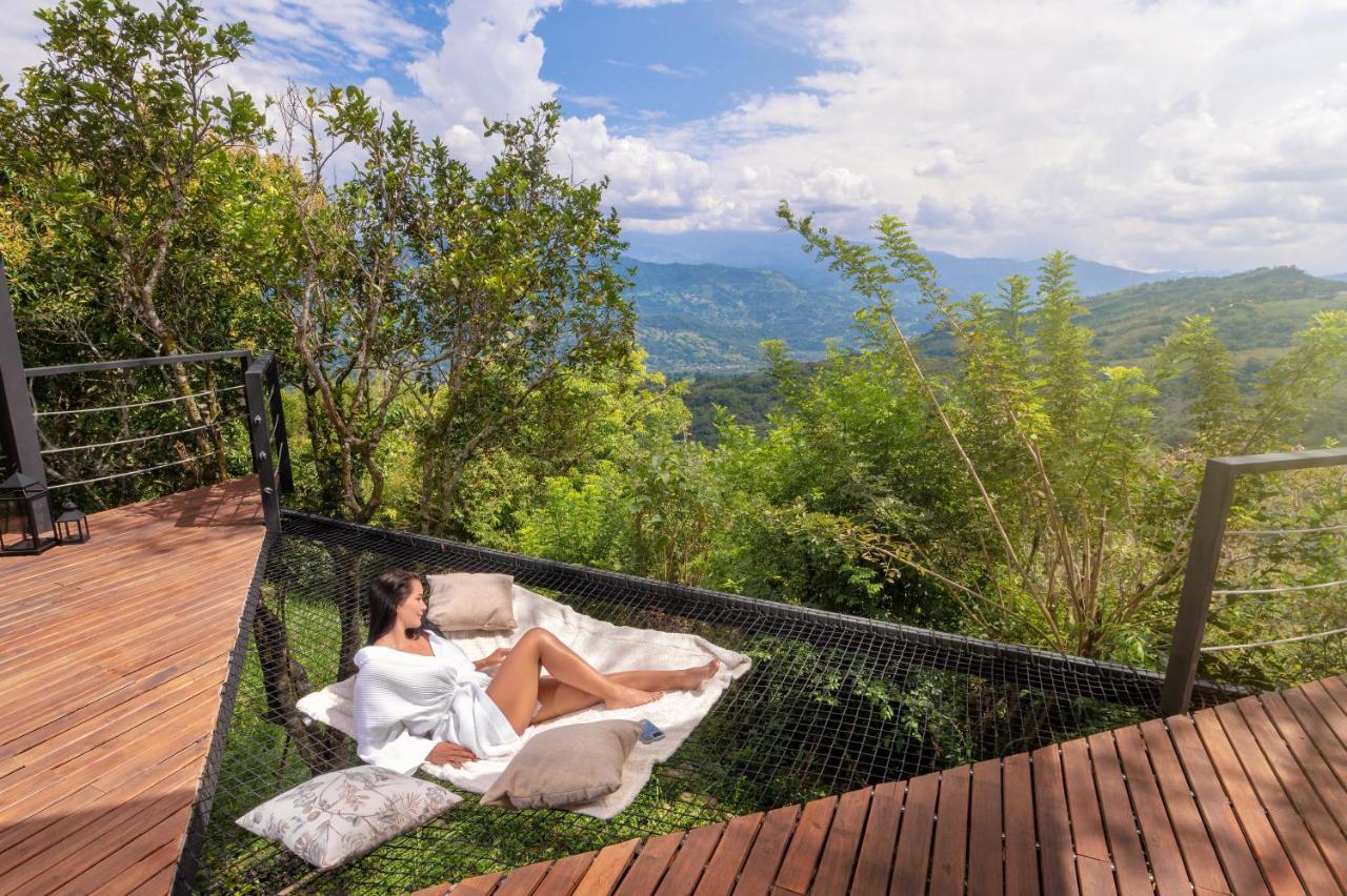 Santuario Luxury Eco Hotel Villeta Kültér fotó